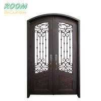 family house wrought iron main entrance doors