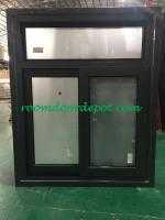 hot sale in east africa market 3 track slide windows with flat casing design